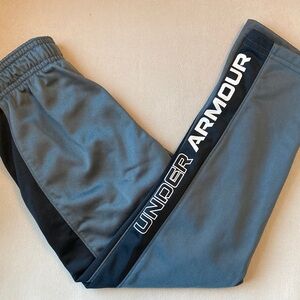 Under Armour Kids Gray and Black Joggers